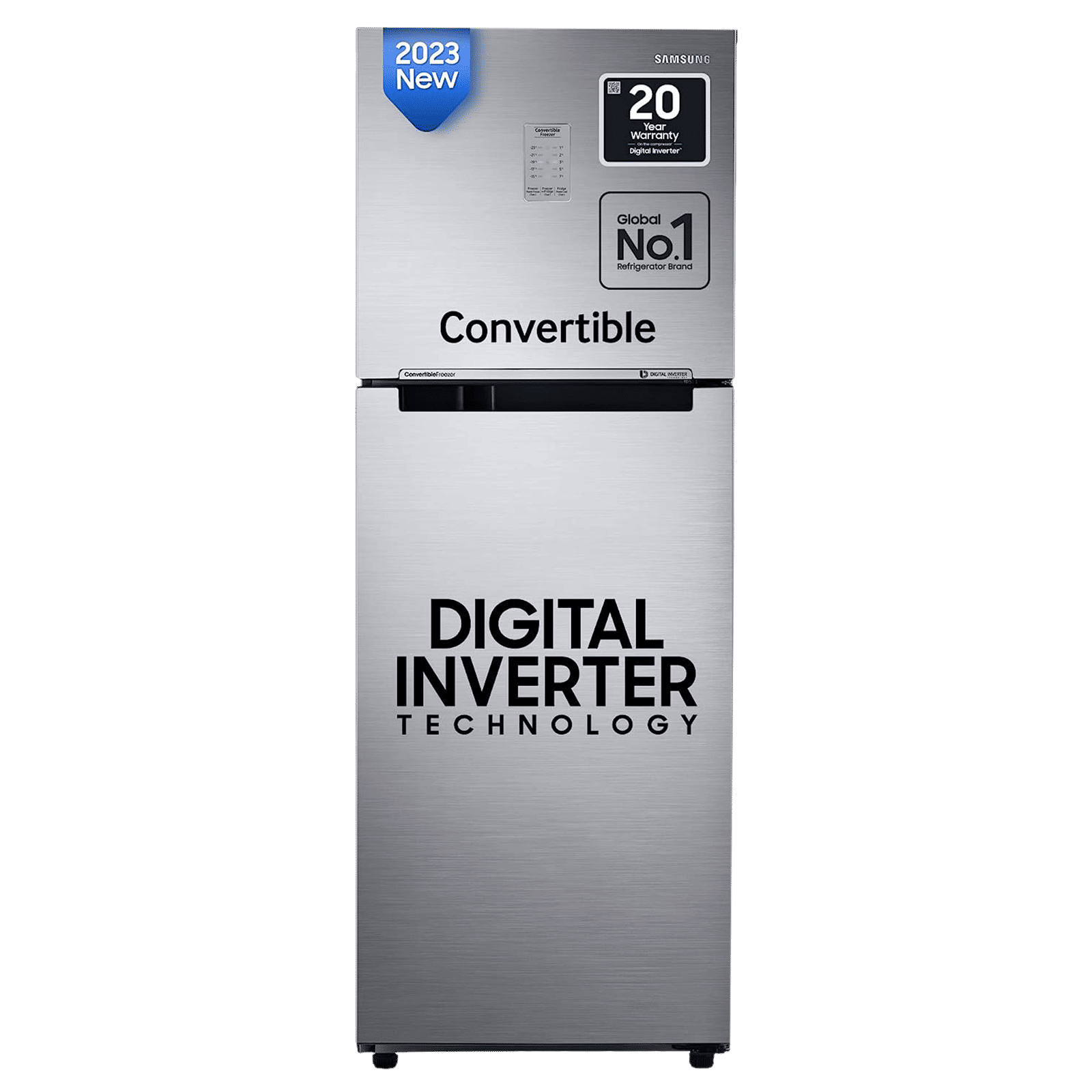 Buy SAMSUNG 236 Litres 2 Star Frost Free Double Door Convertible